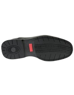 ZAPATO CASUAL, PIEL NATURAL NEGRO, PISO GOMA HOMBRE 2