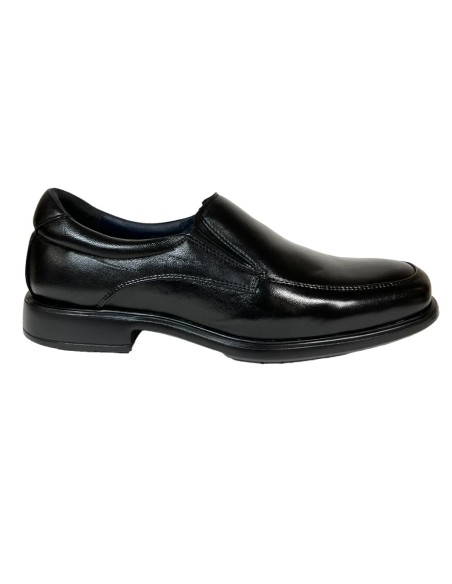ZAPATO CASUAL, NAPA NEGRO, PISO EVA ULTRA LIGHT, ANCHO ESPECIAL HOMBRE