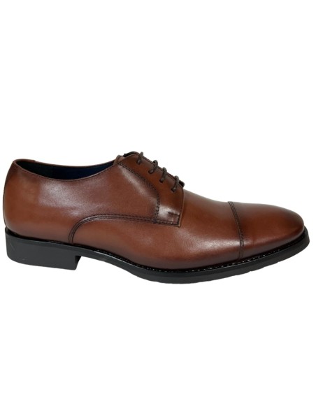 ZAPATO CLASICO, NAPA CUERO, PISO GOMA HOMBRE