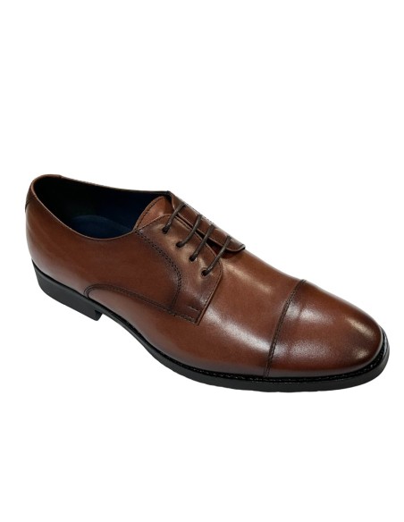 ZAPATO CLASICO, NAPA CUERO, PISO GOMA HOMBRE