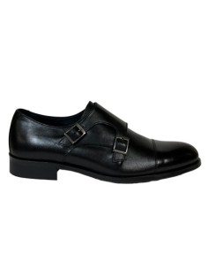 ZAPATO CLASICO, NAPA NEGRO, PISO GOMA HOMBRE