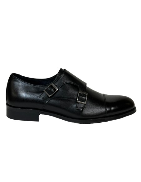 ZAPATO CLASICO, NAPA NEGRO, PISO GOMA HOMBRE