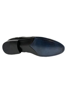 ZAPATO CLASICO, NAPA AZUL, PISO GOMA HOMBRE 2